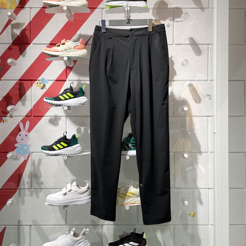 阿迪达斯男裤2024夏季新款速干运动休闲凉感防晒透气九分裤JD5231