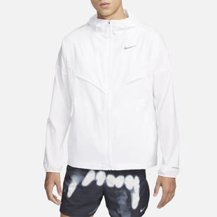 耐克男装2024新款宽松透气防晒防水冲锋衣休闲运动外套DV9416-025