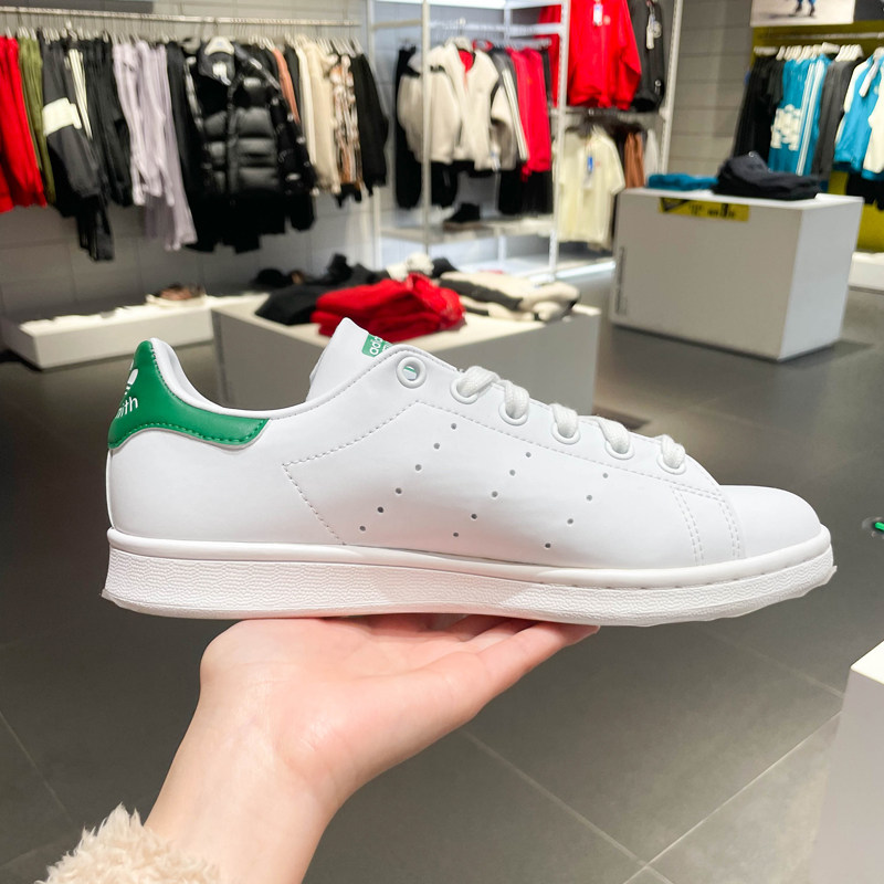 阿迪达斯三叶草男女板鞋2024春新款经典运动小白鞋 FX5502 FX5501