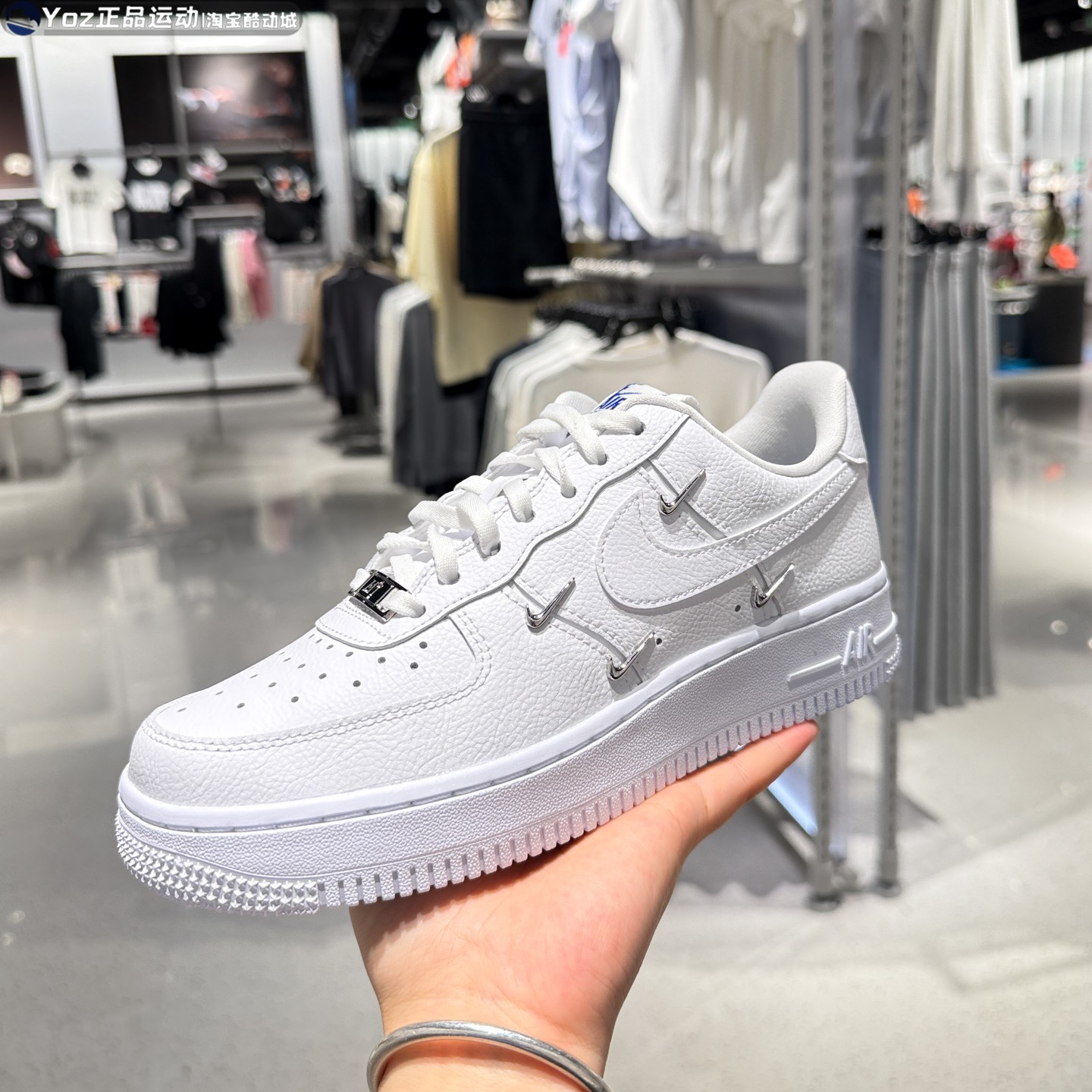 正品耐克女鞋2026春款AIR FORCE 1 07空军一号运动板鞋CT1990-100