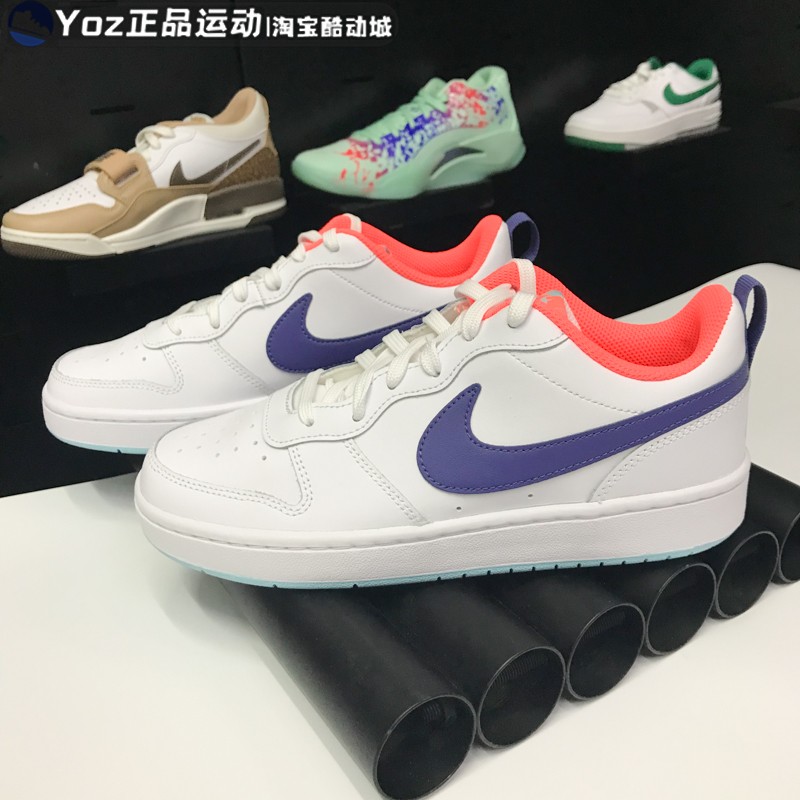 耐克童鞋2024夏新款简版空军一号时尚运动休闲经典板鞋BQ5448-112
