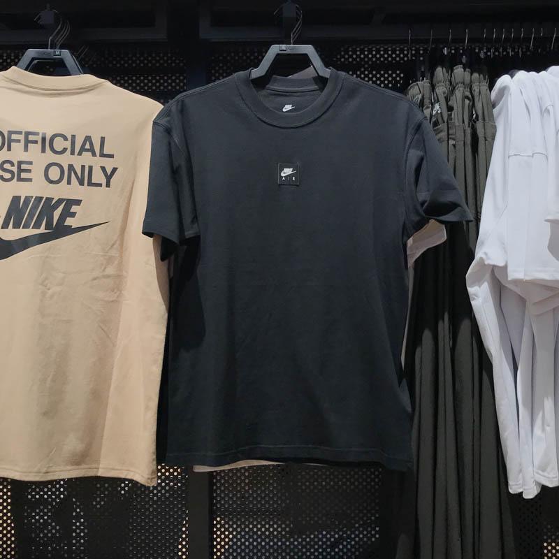 Nike耐克男子2025夏新款简约舒适百搭休闲宽松短袖T恤 HJ0727-010