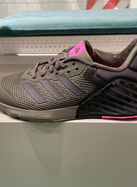 阿迪达斯男女同款2024秋季新款透气防滑耐磨力量训练运动鞋ID8630
