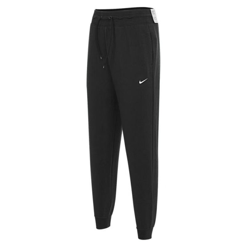 Nike耐克女裤正品2024冬新款针织运动训练简约束脚长裤FB5435-010