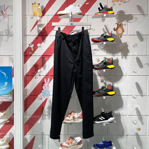 阿迪达斯三叶草男装2024夏新款梭织休闲裤透气舒适运动长裤IW6294