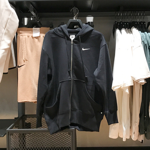 010 Oversize风加绒休闲连帽外套DQ5759 Nike耐克女子正品 2024冬季