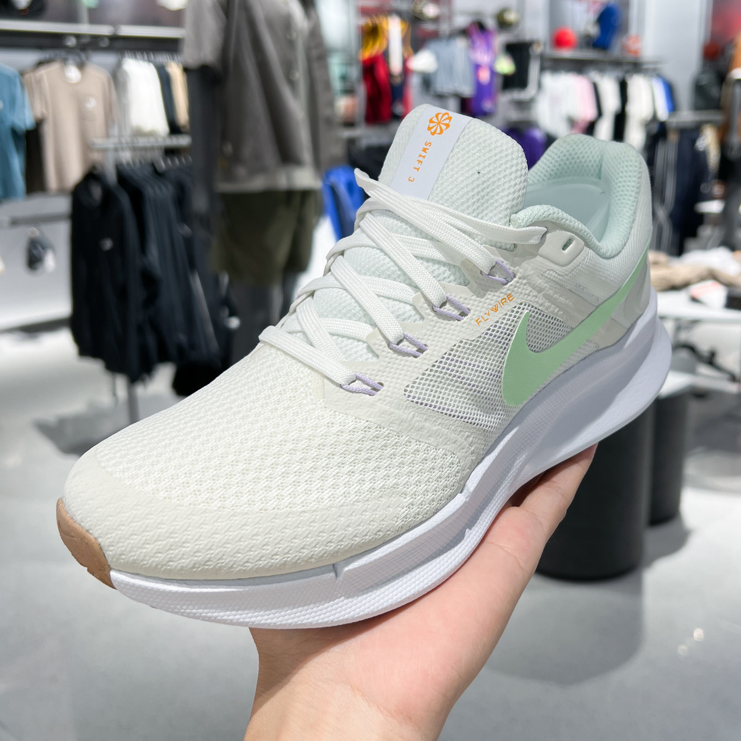 耐克男鞋夏季新款RUN SWIFT3网面透气运动鞋支撑跑步鞋HJ3493-131