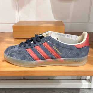 INDOOR麂皮百搭板鞋 GAZELLE JH5404 2025新款 阿迪达斯三叶草男女鞋