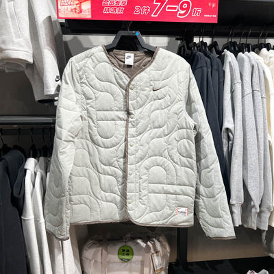 耐克男款棒球棉服休闲保暖夹克