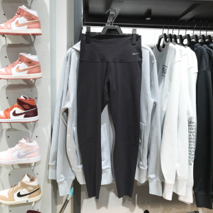 2024春季 DQ6016 新款 运动健身长裤 010 速干高腰九分紧身裤 耐克女装