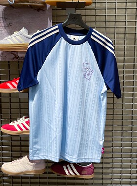 正品阿迪达斯三叶草男女装2026夏迪士尼联名款休闲短袖T恤 KY8308