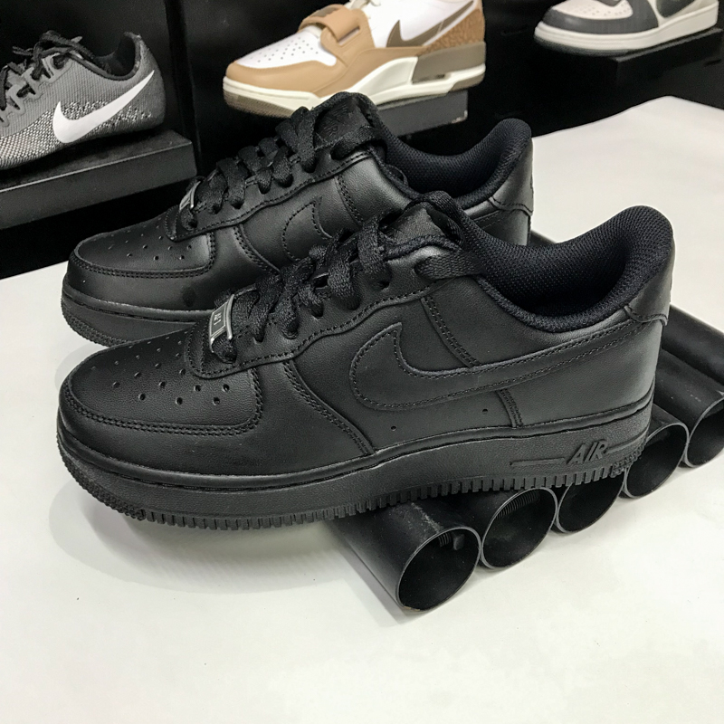 耐克女子2024冬季AirForce1'07经典休闲厚底运动鞋DD8959-001