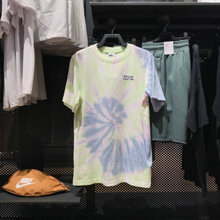 IF0612 Nike耐克女子2025夏季 T恤 扎染风宽松休闲百搭短袖 731 新款