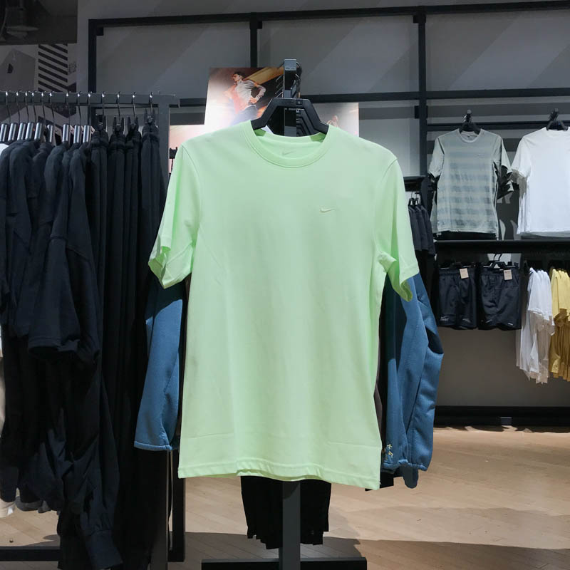 Nike耐克男子2025夏新款运动训练百搭速干透气短袖T恤 DV9832-360