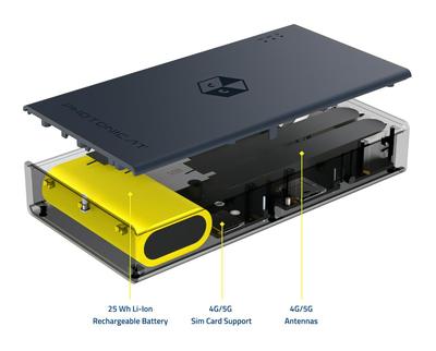 光影猫户外便携路由器外壳配件塑料上盖CNC中框铝后盖photonicat