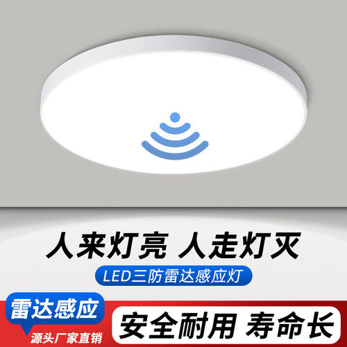 LED雷达人体感应防潮防尘防虫灯