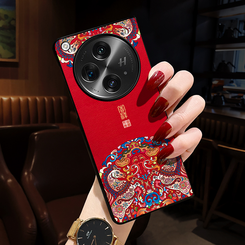 适用oppofindn3手机壳新款马年