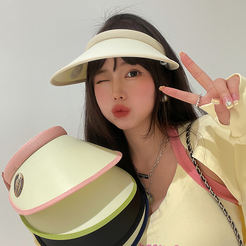 空顶帽出游休闲女夏大檐大檐遮阳