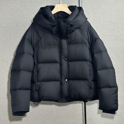 明摩冬季羽绒服女2025新款泡芙短款小个子90白鸭绒显瘦加厚面包服