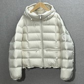 泡芙显瘦加厚外套潮 90白鸭绒小个子短款 爆款 排骨羽绒服女2025新款