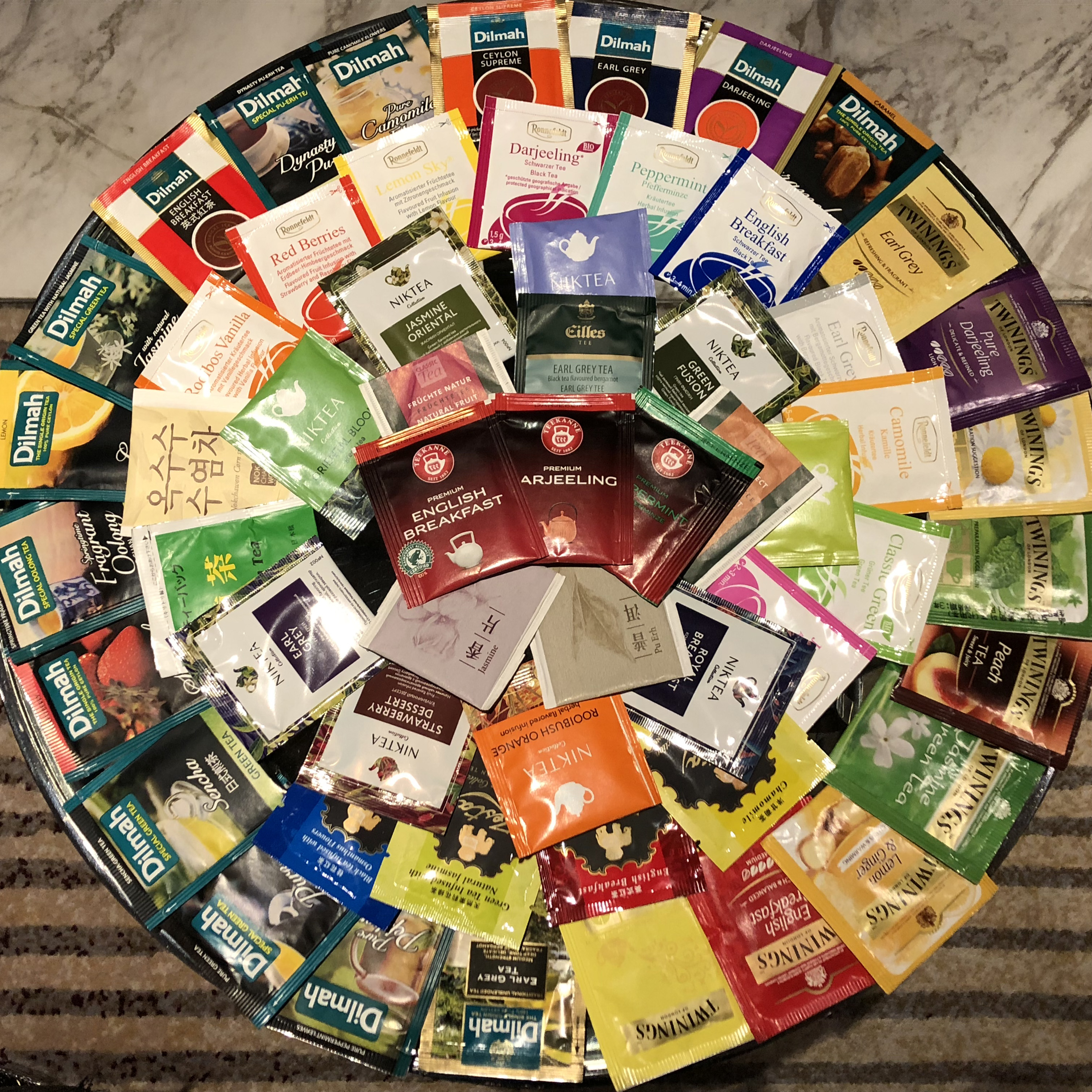 twg包邮五星酒店袋泡茶包多种