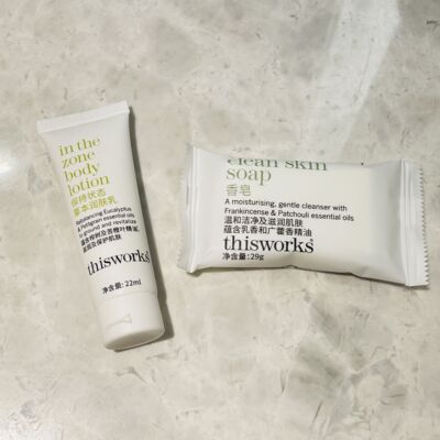 万豪酒店选用thisworks草本润肤乳香皂 酒店版本 备品/小样