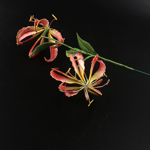 手工DIY嘉蘭百合花瓶纏花材料包鄰家小琴原創(chuàng)非遺插花送視頻教程