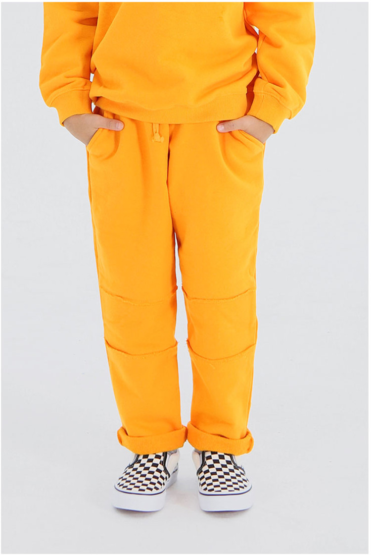 特价HIRO童装春秋季男女儿童中小童毛圈纯棉休闲学生运动长裤