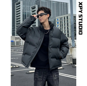 皮棉衣男女宽松短款棉服冬季潮牌加厚保暖棉袄情侣面包服立领外套