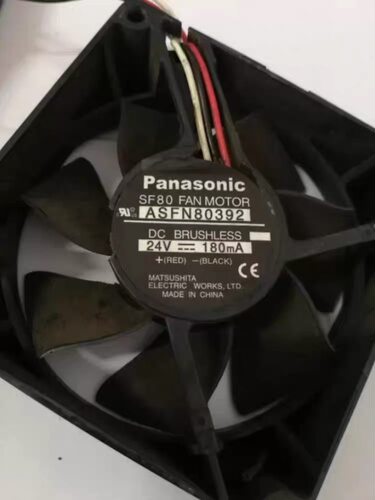 正品日本Panasonic松下 ASFN80392 24V 180mA ASFN90392风扇8025