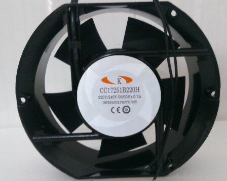 CC17251B220H 220V 172*150*51mm滚珠导线式散热风扇 变频器专用