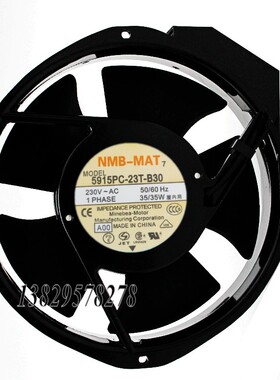 NMB 5915PC-23T-B30 230V 35W 172*150*38MM 17cm 铝框交流风扇
