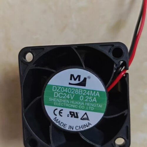 一盟全新DZ04028B24MA DC24V 0.25A 2线4028 4CM厘米散热风扇