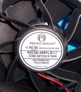 正品PELKO变频器R9238L48BPLB1-7 48V 0.104A散热风扇9CM 9038