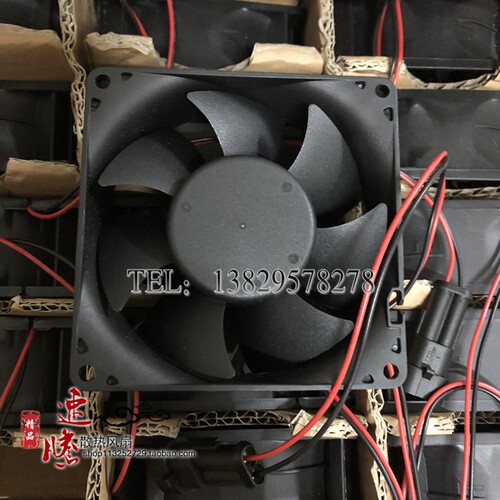 伺服SERVO D0938X24B8CZ-25 9038 24V 0.34A 变频器9CM 散热风扇