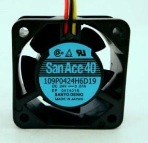 24V 0.07A 日本三洋SANYO 20发那科风扇 原装 109P0424H6D19