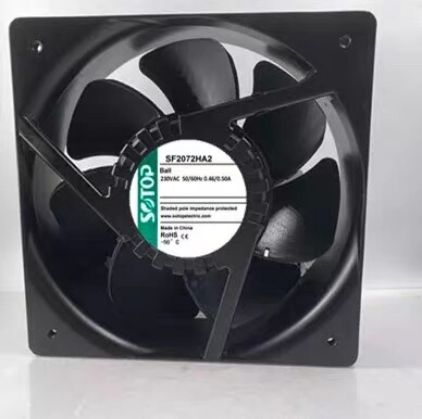 全新SOTOP顶源 SF2072HA2B AC220V 20572 0.42/0.48A机柜散热风扇