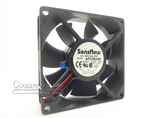 台达 8025 24V 0.33A AFB0824SH 8CM 8厘米 温控 变频器散热风扇