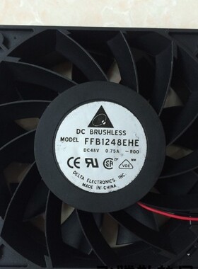 FFB1248EHE 台达12038 48V 0.75A 轴流散热风扇风机散热器