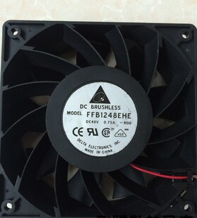 FFB1248EHE 台达12038 48V 0.75A 轴流散热风扇风机散热器