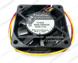 全新原装正品 松下 FBA06T24H 6015 DC24V 0.11A 变频器 散热风扇