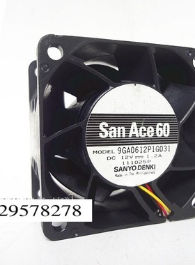 三洋 6038 12v 1.2A 服务器风扇040-002-260 C3598 9GA0612P1G041