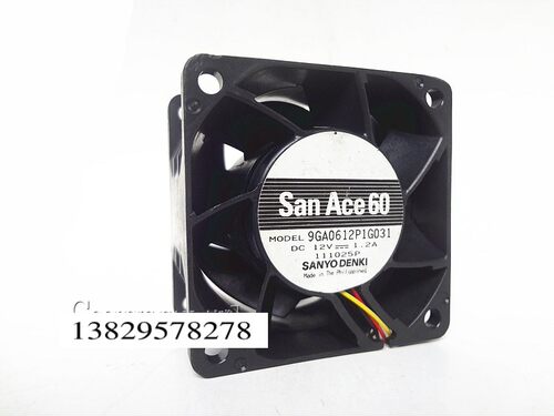 三洋 6038 12v 1.2A 服务器风扇040-002-260 C3598 9GA0612P1G041