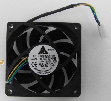 原装 台达 AFB0712HHB 0.45A AMD CPU散热器 7015 4针PWM滚珠风扇