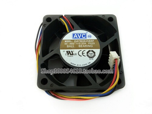 AVC DATB0625B8F 6025 48V 0.33A 6CM 6厘米 4线 华为服务器风扇