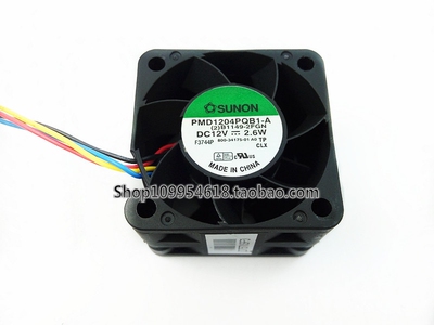 建准 SUNON 4028 12V 2.6W 4CM 4线 1U服务器风扇 PMD1204PQB1-A