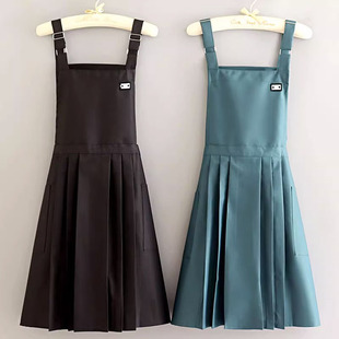 绘画围裙女专用成人美术生画画罩衣文艺范大摆裙国画油画室工作服