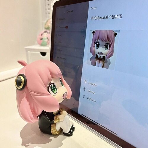 间谍过家家阿尼亚Q版手办摆件