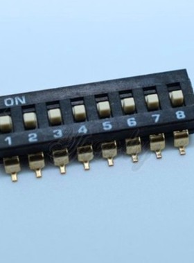 DIP拨码开关 KM-12 12位 2.54间距 12P 黑色贴片拨码开关编码开关