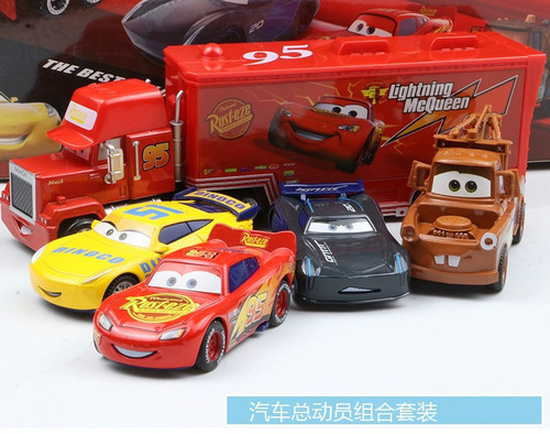 合金赛车汽车总动员装儿童玩具